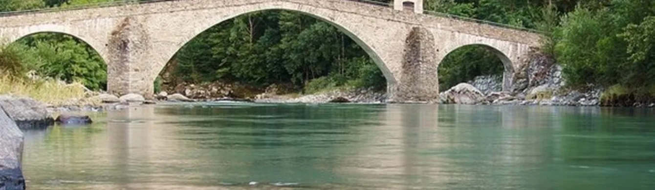 <p>Restauro ponte di Echallod nel Comune di Arnad</p>